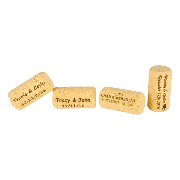 Corks with custom printing